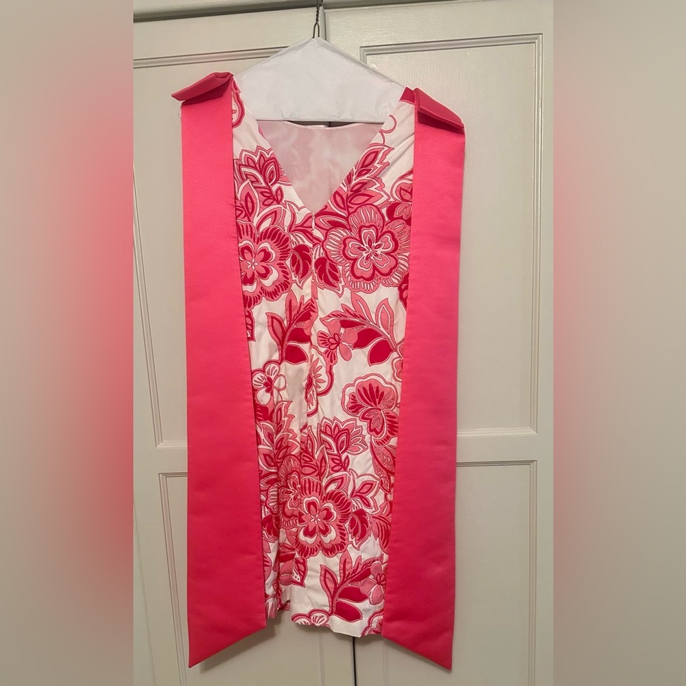 Trina Turk Priscilla Floral-Print Bow-Shoulder Sleeveless Mini Dress size 2